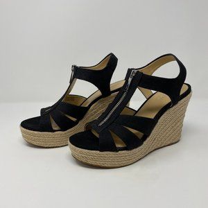 Michael Kors Berkley Espadrille Wedge Sandals